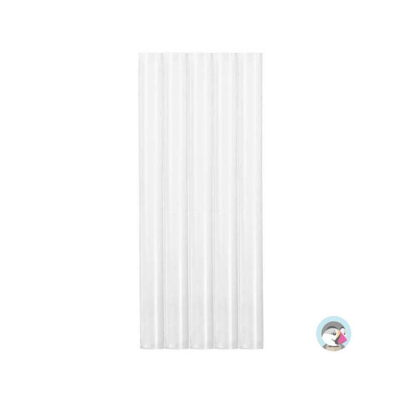 Wkład klejowy do pistoletu krystaliczny 7mmx30cm (5) WK7-30-5 BREWIS