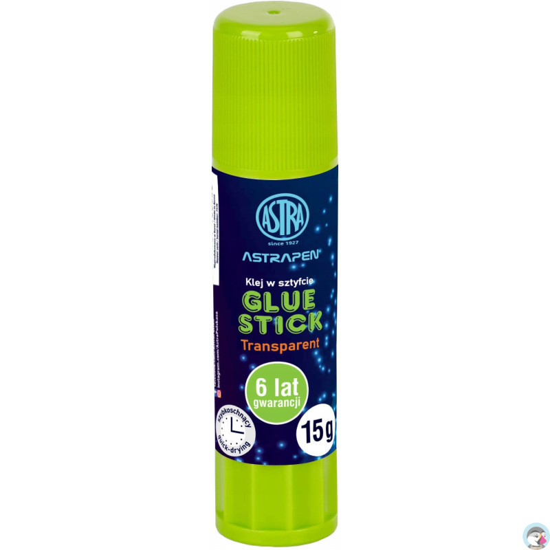 Klej szkolny w sztyfcie Glue Stick transparenty 15g. 401120005 ASTRA