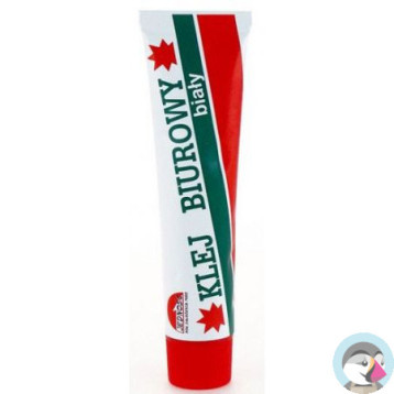 Klej biały szkolono-biurowy 50gr tuba JEDNOŚĆ