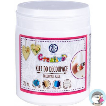 Klej szkolny do decoupage 250ml Creativo 401120002 ASTRA