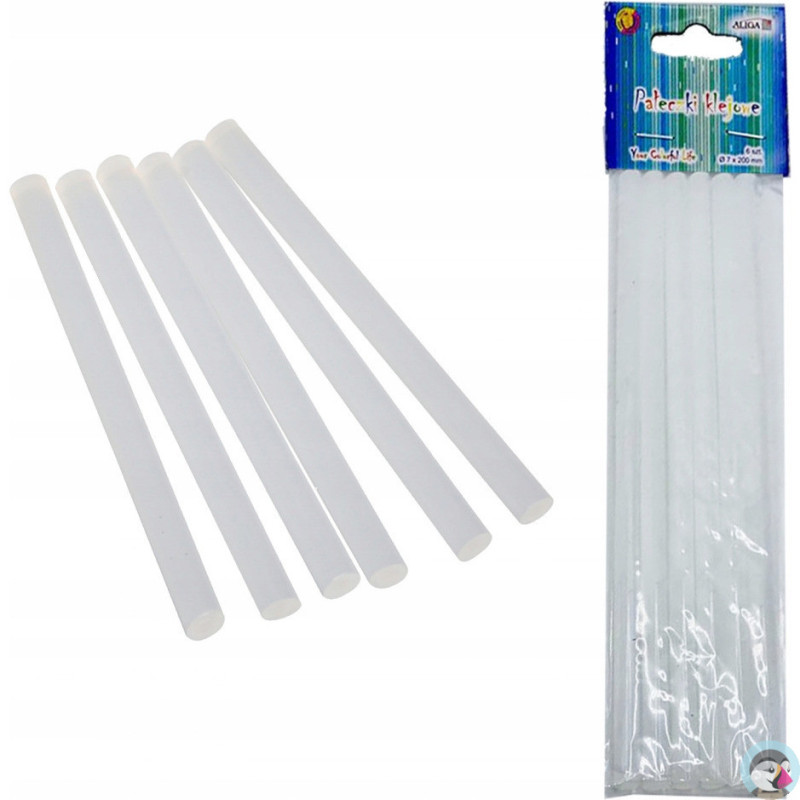 Wkład klejowy do pistoletu JB2007-BZ 7mm x 200mm (6szt) ALIGA