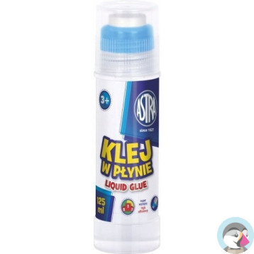 Klej szkolny w płynie transparentny Liquid Glue 125ml 401117002 ASTRA