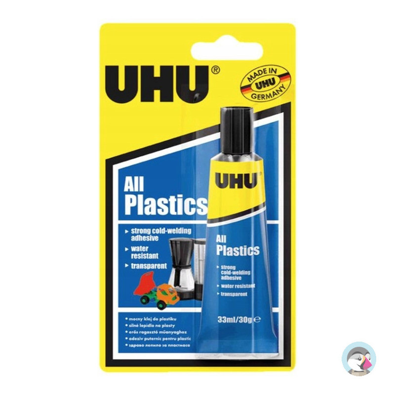 Klej UHU do plastików All Plastics 30g, U 37595 BK
