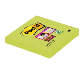 Bloczek samoprzylepny 76x76mm 90k zielony Super Sticky POST-IT 654-6SS-AW-EU 3M