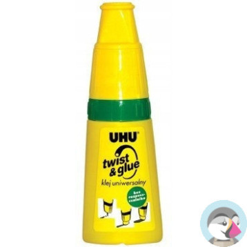 Klej UHU TWIST&GLUE 35ml uniwersalny bez rozpuszczalnika (44660)