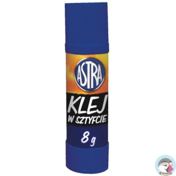 Klej szkolny w sztyfcie 8g transparentny 401110002 ASTRA