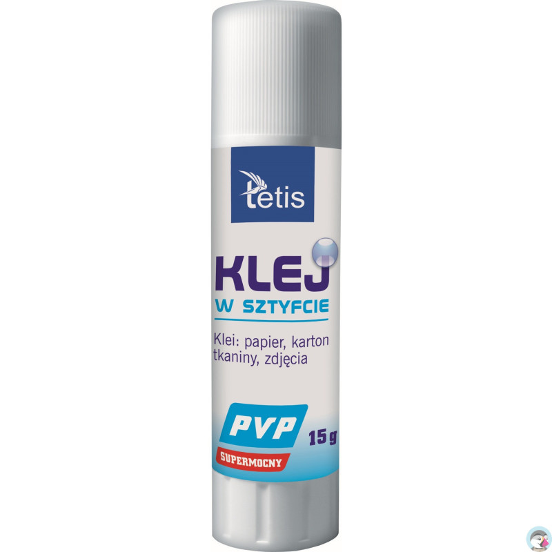 Klej w sztyfcie PVP 15g. BG112-B TETIS