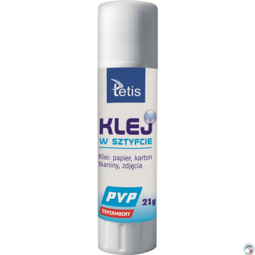 Klej w sztyfcie PVP 21g. BG112-G TETIS