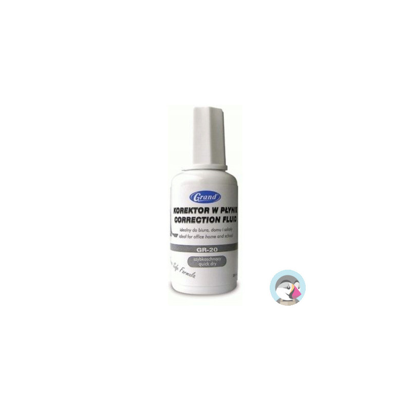 Korektor w butelce GR-20 20ml GRAND 160-1266