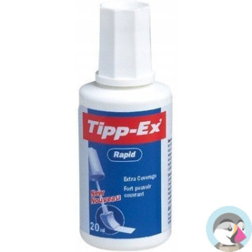 Korektor w butelce TIPP-EX RAPID 20ml z gąbką 8859913