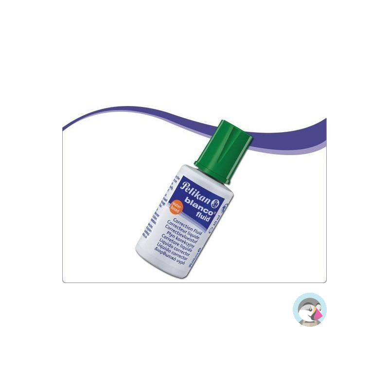Korektor w butelce BLANCO FLUID 20ml wodny PELIKAN 300001161