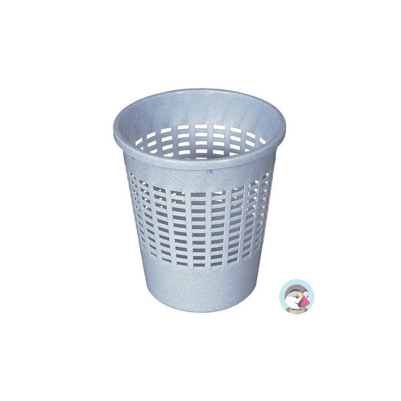Kosz na śmieci CURVER 10L szary PAPER BINS 04022