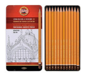 Ołówek grafitowy GRAPHIC komplet 5B-5H 12 szt. 1502/III KOH-I-NOOR