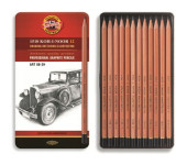 Ołówek grafitowy 1512 ART NATUR 8B-2H komplet 12 szt. KOH-I-NOOR