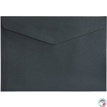 Koperta C5 Pearl czarny K 150g. (10szt.) 280677 Galeria Papieru