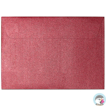 Koperta B7 PEARL czerwony 120g (10szt.) 280517 Galeria Papieru