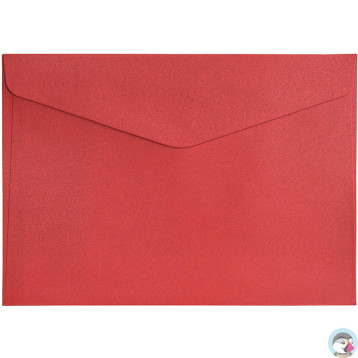 Koperta C5 PEARL czerwony 150g (10szt.) 280638 Galeria Papieru