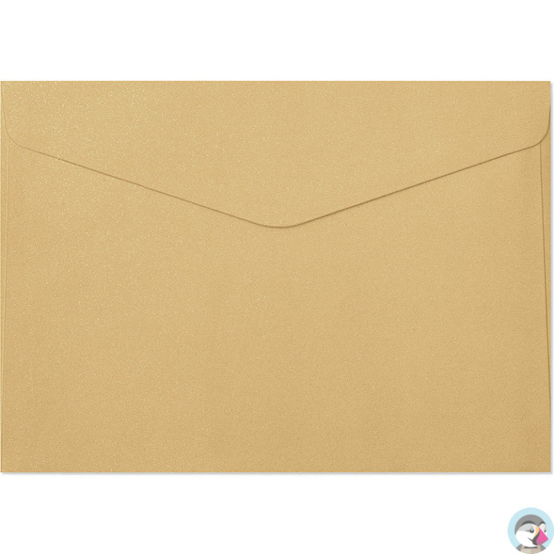 Koperta C5 Pearl złoty K 150g. (10szt.) 280688 Galeria Papieru