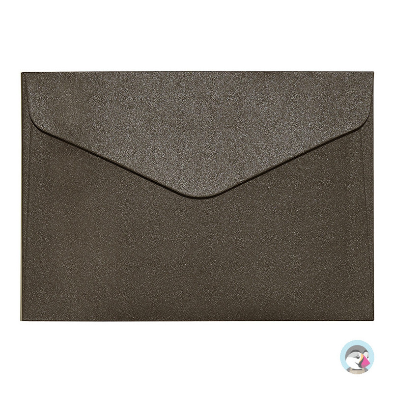 Koperta C6 Pearl brązowy K 150g (10szt.) 280299 Galeria Papieru