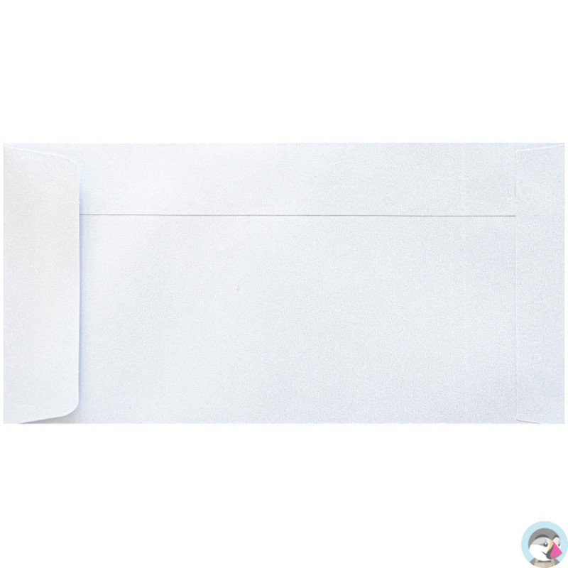 Koperta DL MILLENIUM diamentowa biel 120g.(10szt.) 280116 Galeria Papieru
