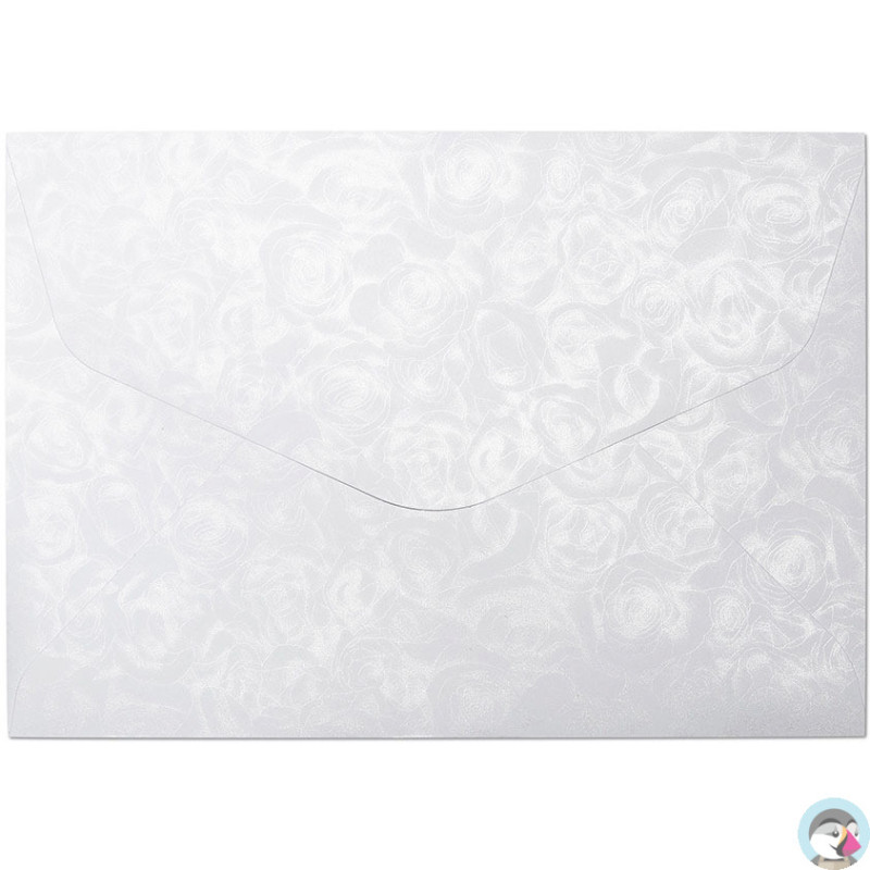 Koperta C5 RÓŻE biały 120g (10szt.) 162x229mm 280611 Galeria Papieru