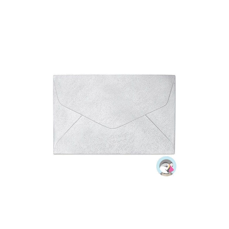 Koperta 70x110mm MILLENIUM biały 120g (10szt.) 282401 Galeria Papieru