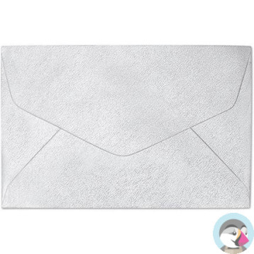 Koperta 70x110mm MILLENIUM biały 120g (10szt.) 282401 Galeria Papieru