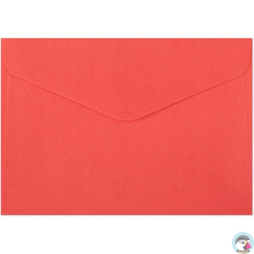 Koperta B6 czerwony K.110g. (20szt.) 280805 Galeria Papieru