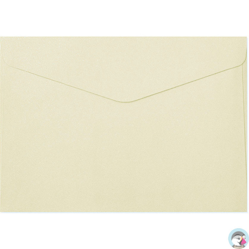 Koperta C5 Pearl kremowy 150g. (10szt.) 280641 Galeria Papieru