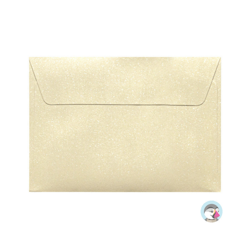 Koperta C6 Mika kremowy 120g. (10szt.) 280247 Galeria Papieru