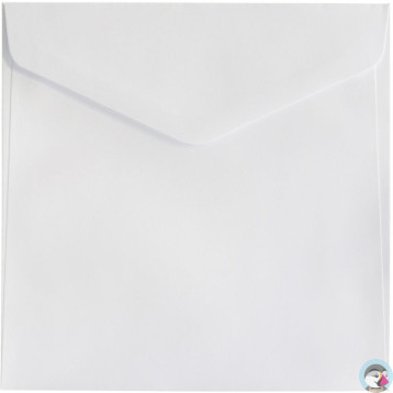 Koperta 160x160mm biały gładki 150g. (10) 280391 Galeria Papieru