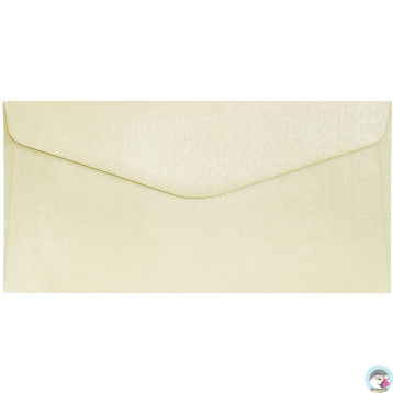 Koperta DL Pearl kremowy 220g. (5szt.) 280902 Galeria Papieru