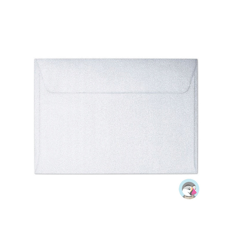 Koperta B7 MILLENIUM diamentowa biel 120g. (10szt.) 280516 Galeria Papieru