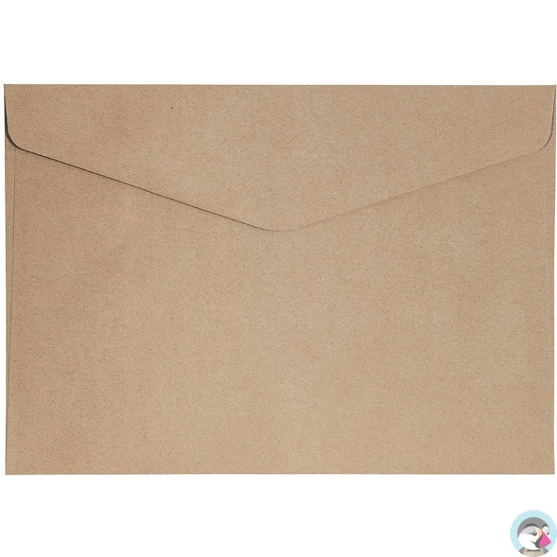 Koperta C6 ciemnobeżowa 120g. (10szt.) 280220 Galeria Papieru