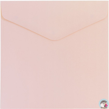 Koperta 160x160mm gładki róż satynowy 130g. (10sztuk) 280326 Galeria Papieru