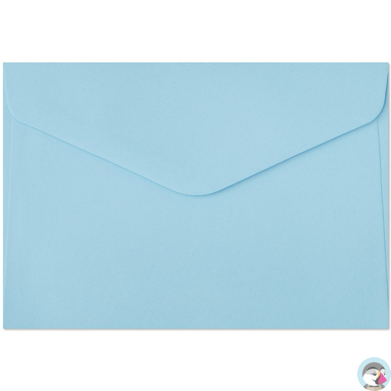 Koperta B6 Gładki niebieski 130g. (10szt.) 280828 Galeria Papieru