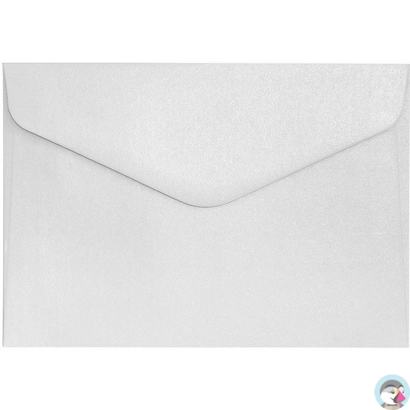 Koperta B6 Pearl biały K 150g. (10szt.) 280839 Galeria Papieru