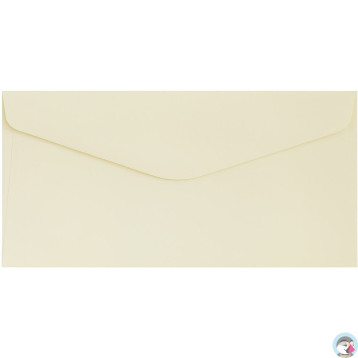 Koperta DL gładka jasnokremowa K 120g. (10szt.) 280129 Galeria Papieru