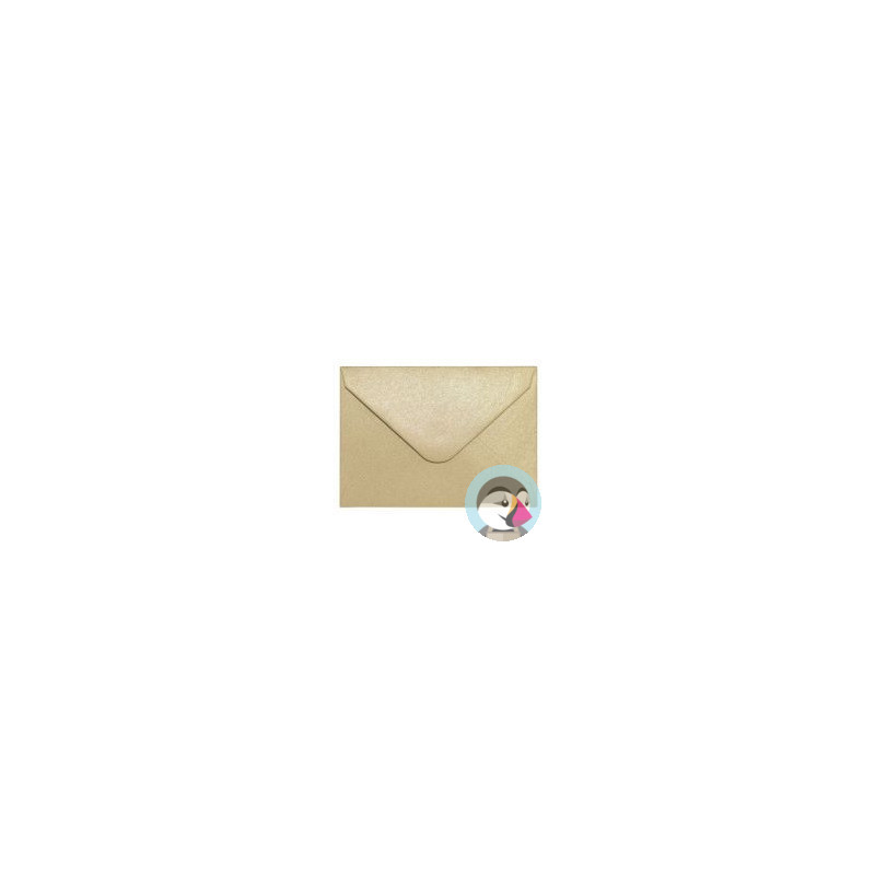 Koperta 70x100 PEARL złoty 150g (10szt.) 280488 Galeria Papieru