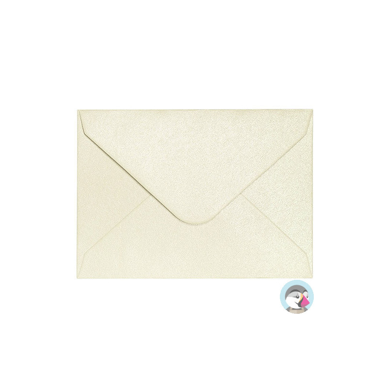 Koperta 70x100 PEARL kremowy 150g (10szt.) 280441 Galeria Papieru