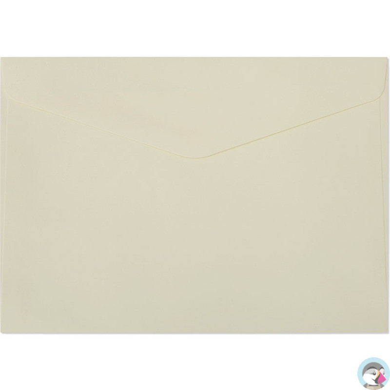 Koperta C5 gładki j.kremowy K 120g (10szt.)162x229mm 280629 Galeria Papieru