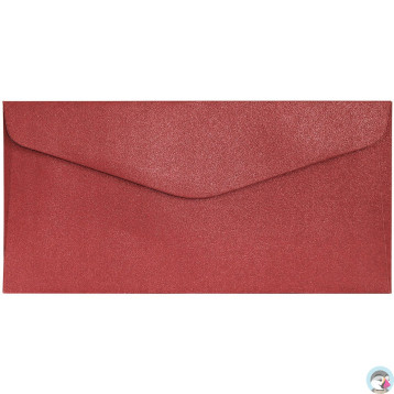 Koperta DL Pearl czerwony K 150g (10szt.) 280138 Galeria Papieru