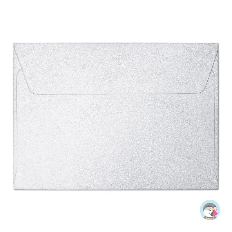 Koperta C6 MILLENIUM diamentowa biel 120g. (10szt.) 280216 Galeria Papieru
