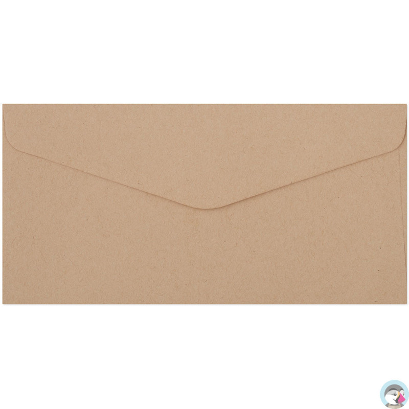 Koperta DL NATURE ciemnobeżowa K 120g. (10szt) 280120 Galeria Papieru