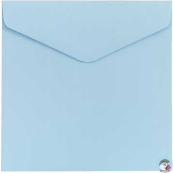 Koperta 160x160mm niebieski statynowany K 130g. (10sztuk) 280328 Galeria Papieru
