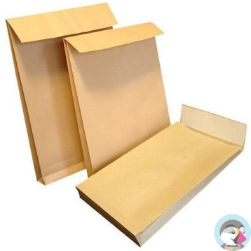 Koperta B4 HK RBD brązowa (10szt.) NC 41733067/10 41733098/10