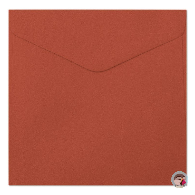 Koperta 160x160mm Pearl czerwona 150g. (10szt.) 280338 Galeria Papieru
