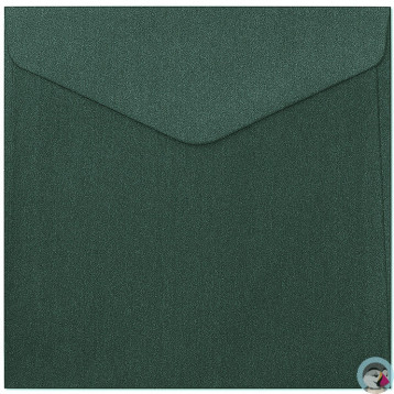 Koperta 160x160mm Pearl zielony 150g. (10szt.) 280344 Galeria Papieru