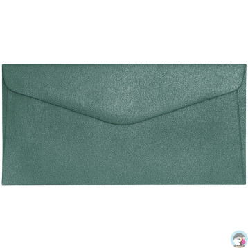 Koperta DL Pearl zielony K (10szt.) 150g 280144 Galeria Papieru