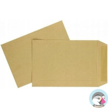 Koperta C5 NK brązowa (25szt.) NC 022970/25 31413020/25